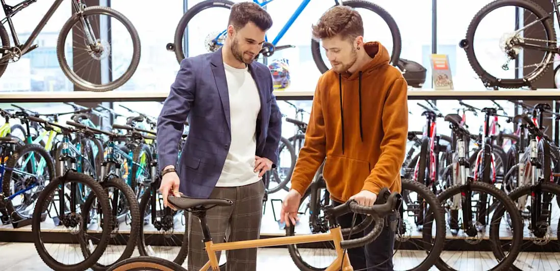 loja de bicicletas