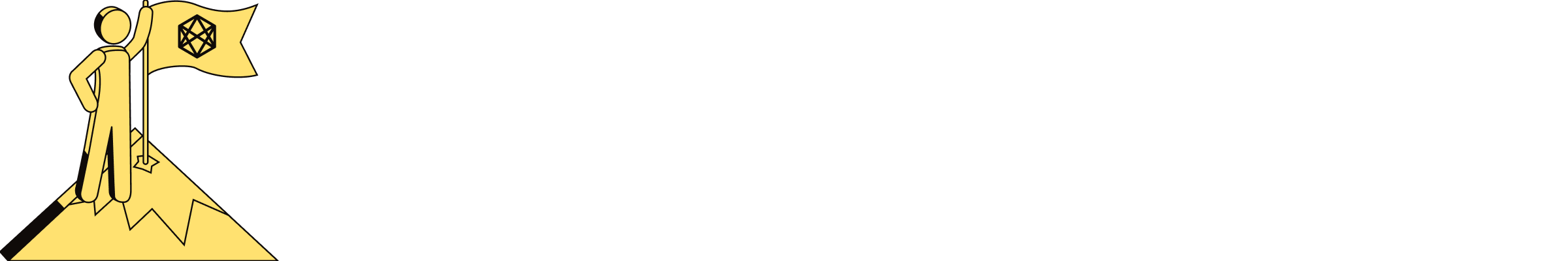 Make it your mission icon - yellow