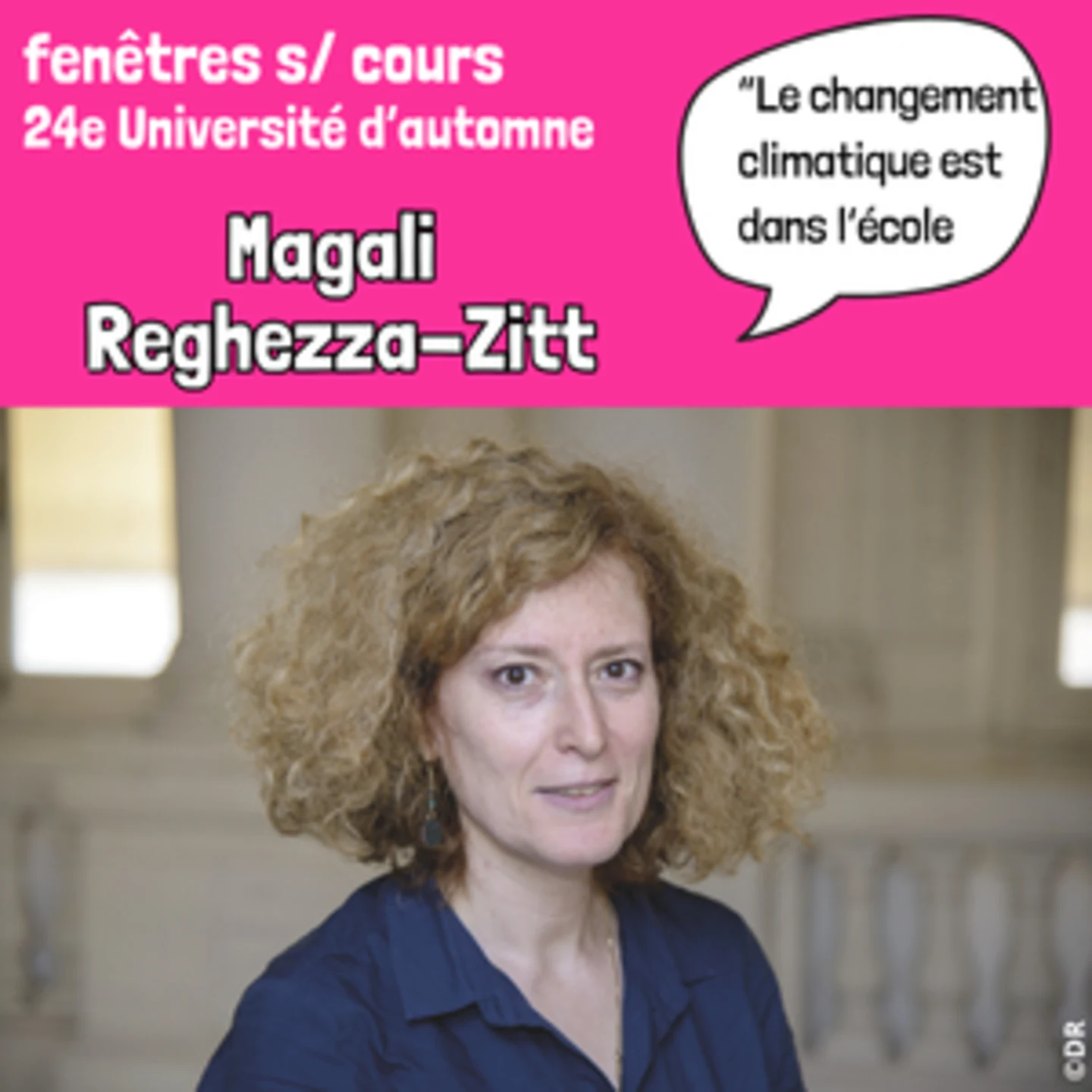 “Le changement climatique est dans l’école”