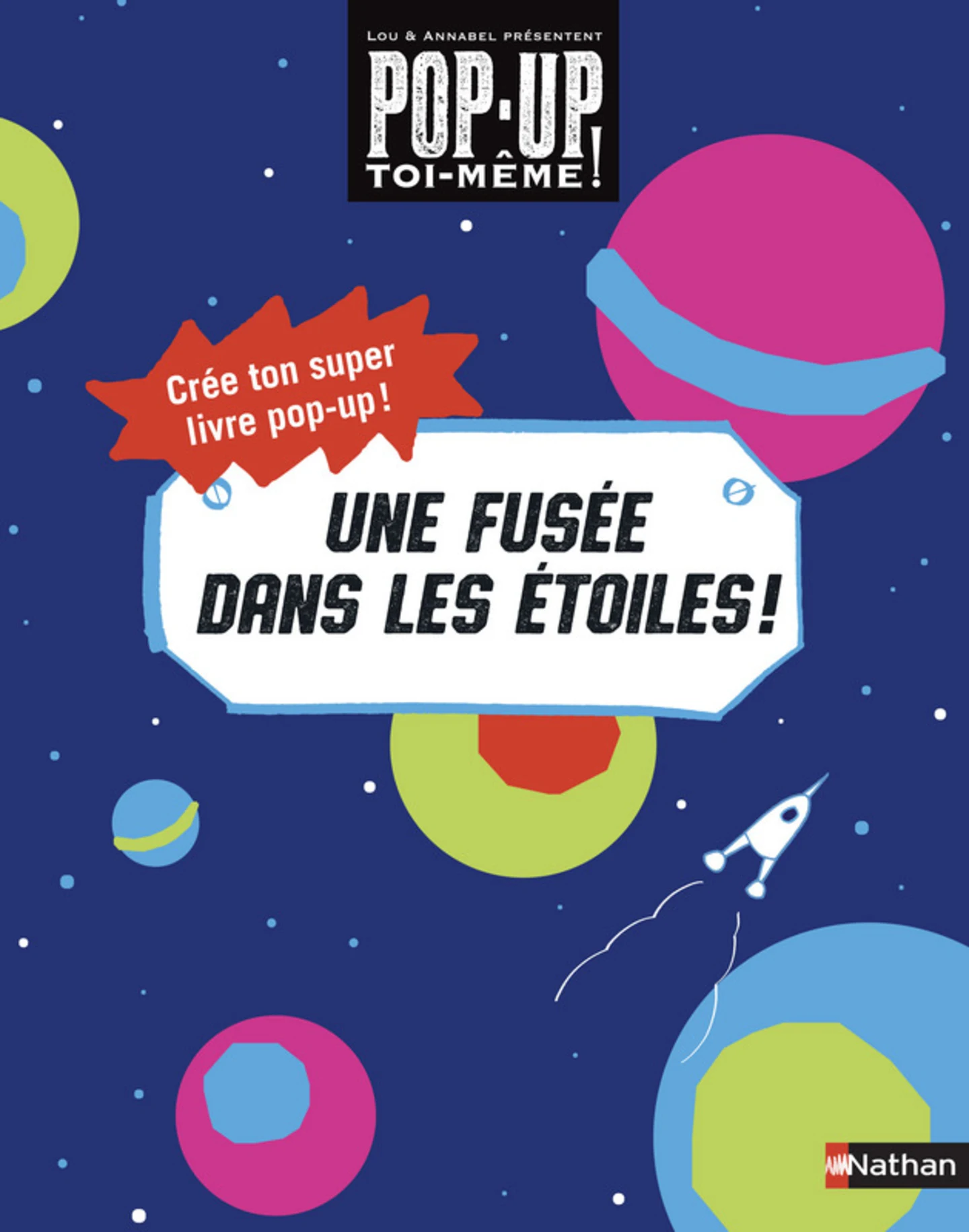 Une fusée dans les étoiles
