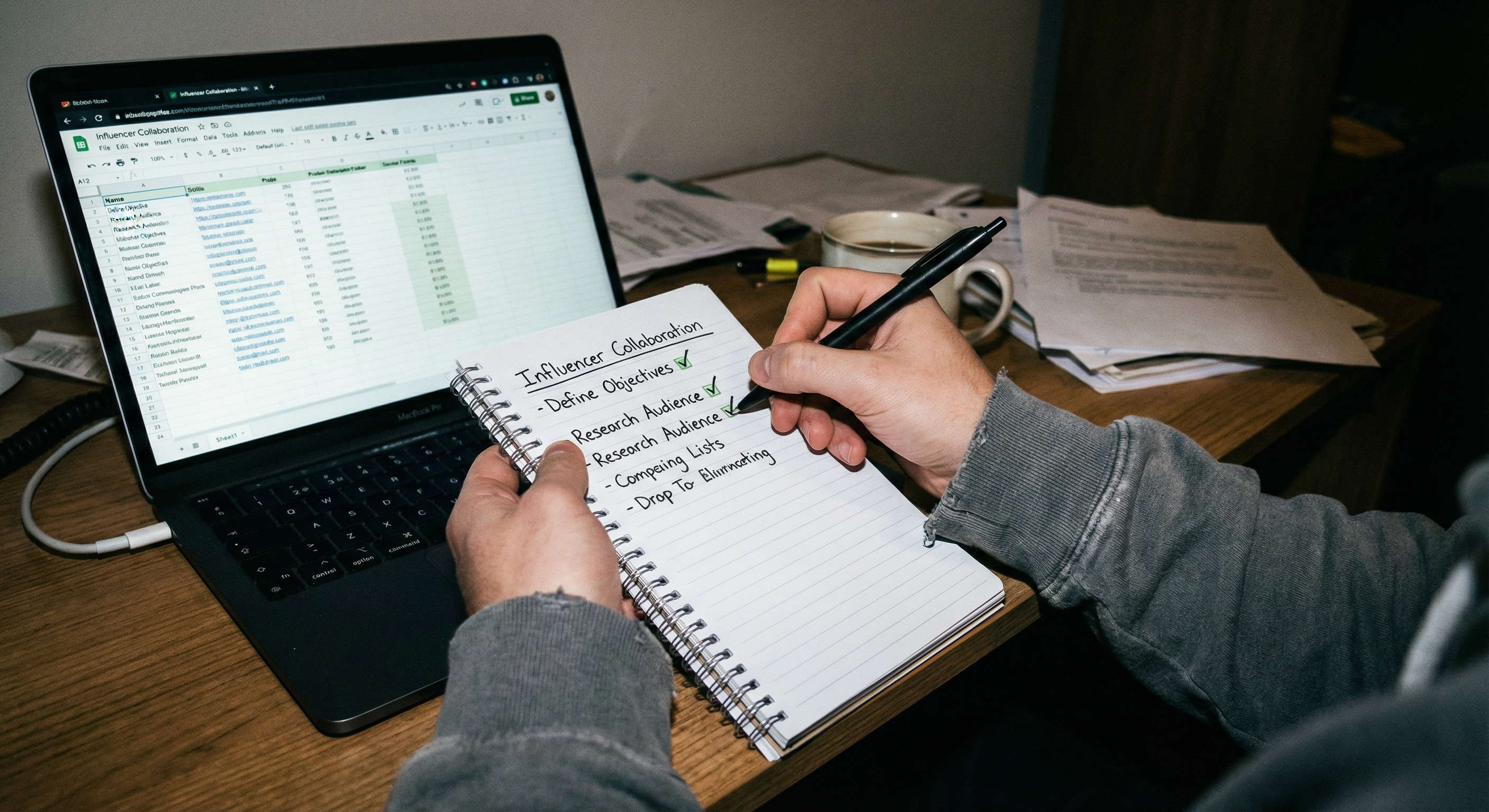 influencer_checklist_planning