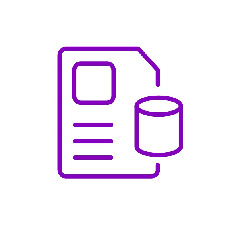 Icon for Datasets category