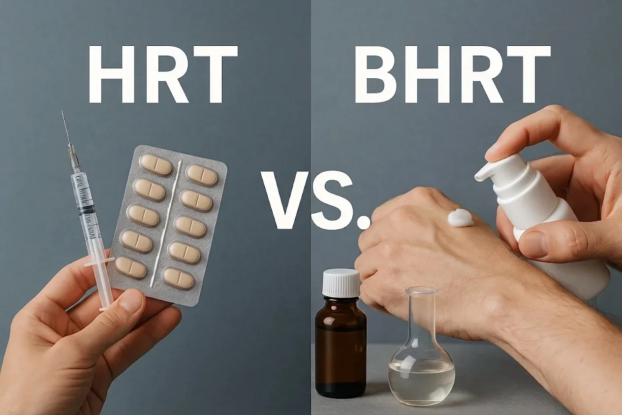 BHRT vs HRT comparison