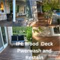 IPE wood deck