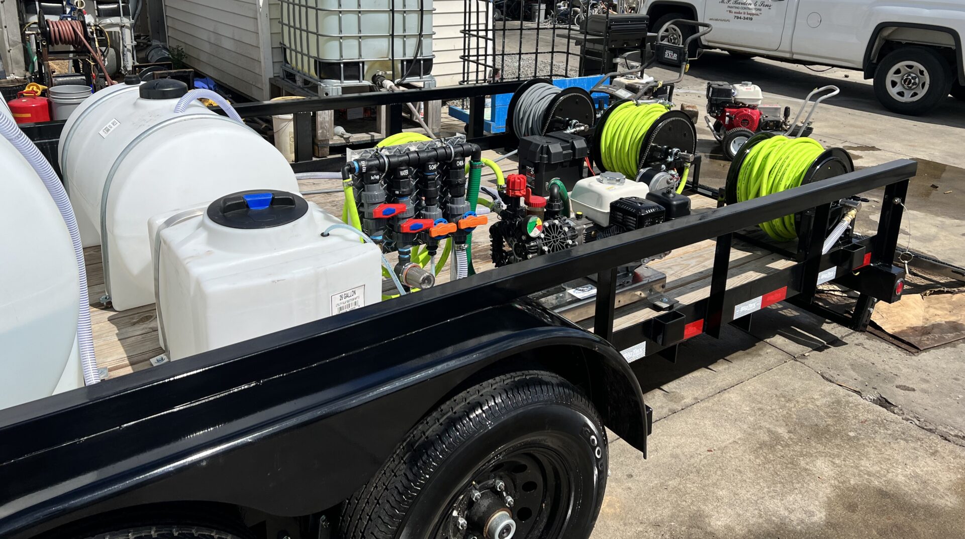 The Benefits of Using a Pressure Washer with Water Tank