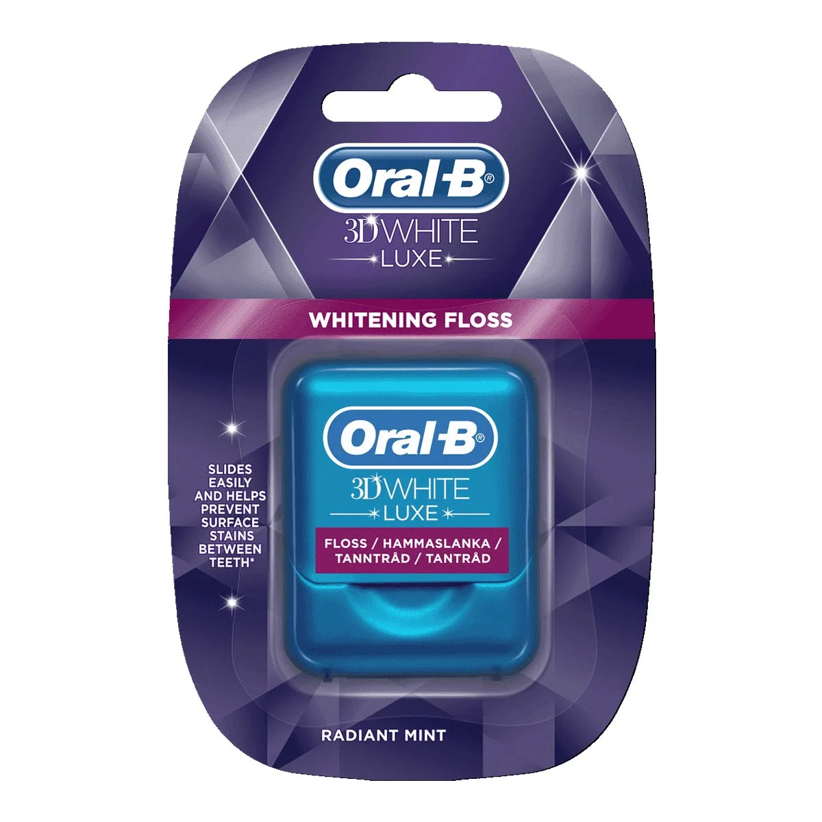 Oral-B 3D White Luxe Whitening tanntråd undefined