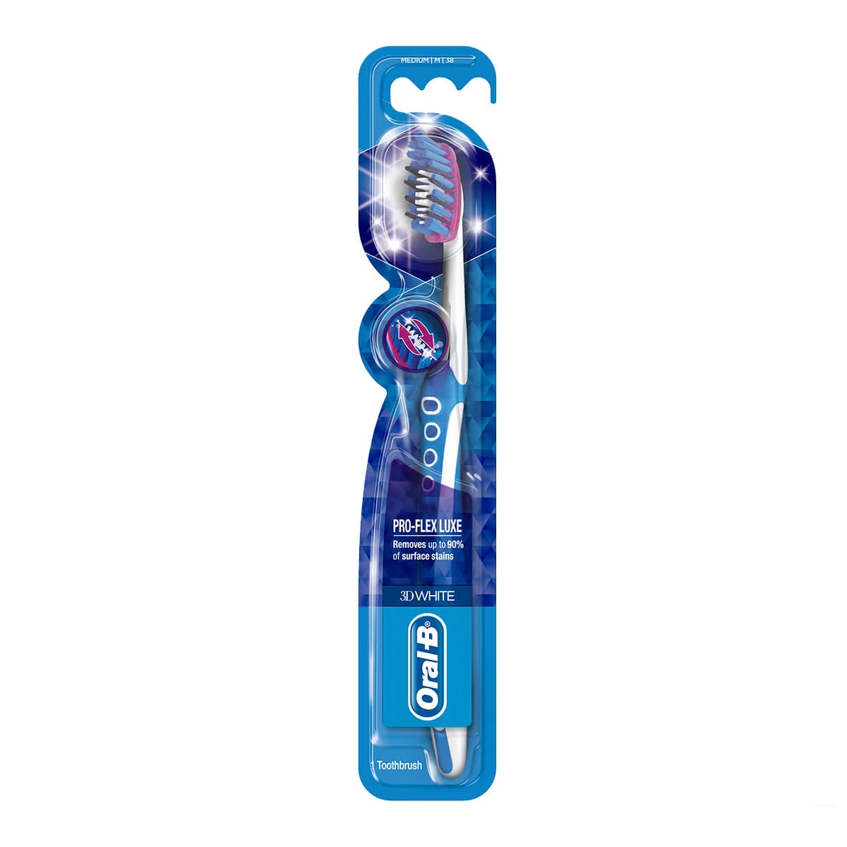 Oral-B 3D White Luxe Pro-Flex manuell tannbørste 