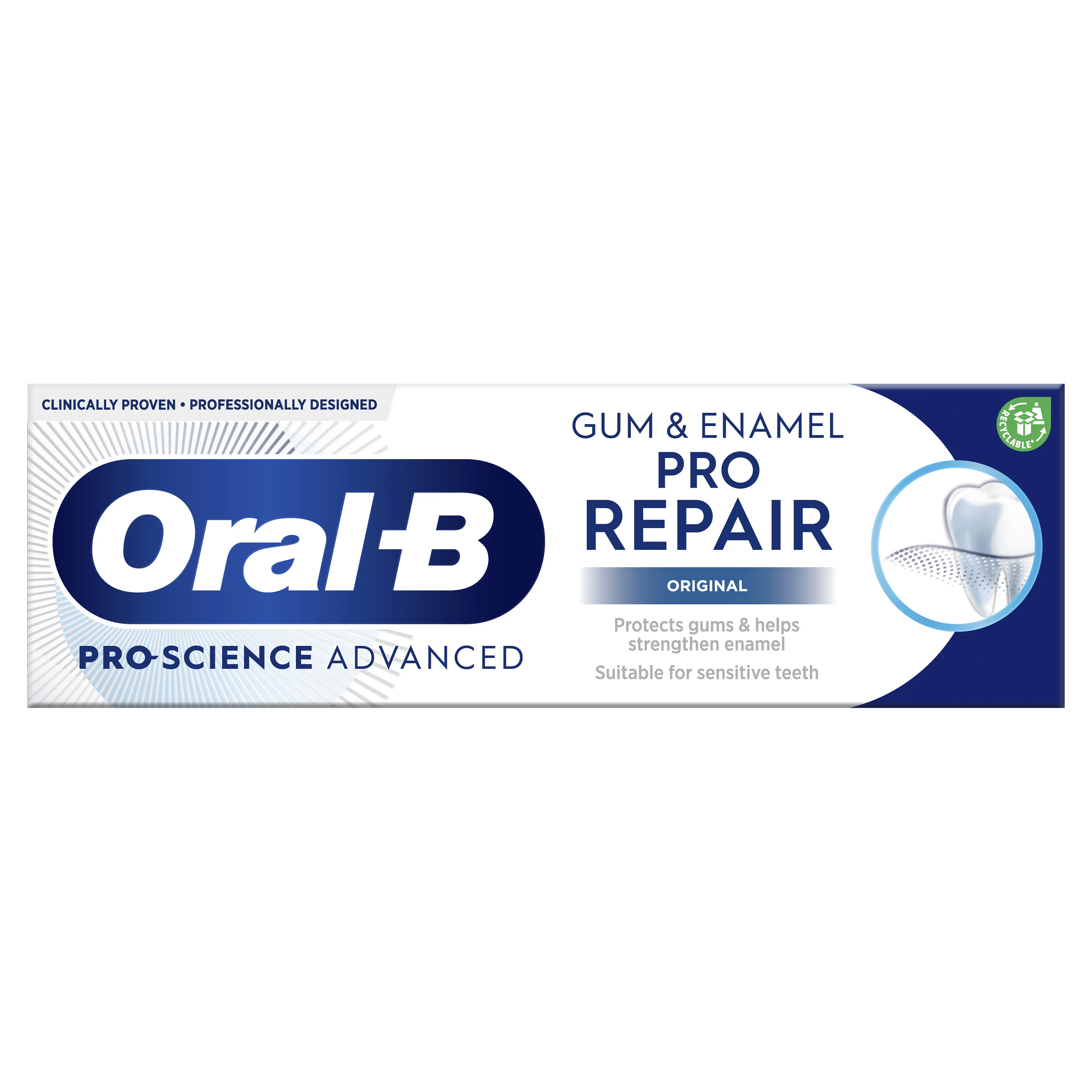 Oral-B Gum & Enamel Pro-Repair Original Tannkrem 