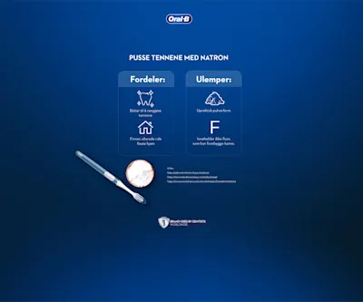 Pusse tenner med natron