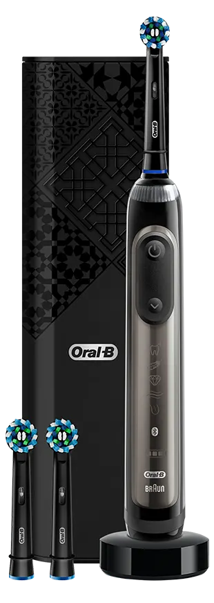 Oral-B Genius X 20000 Luxe Edition Antrasittgrå Elektrisk Tannbørste Powered By Braun 