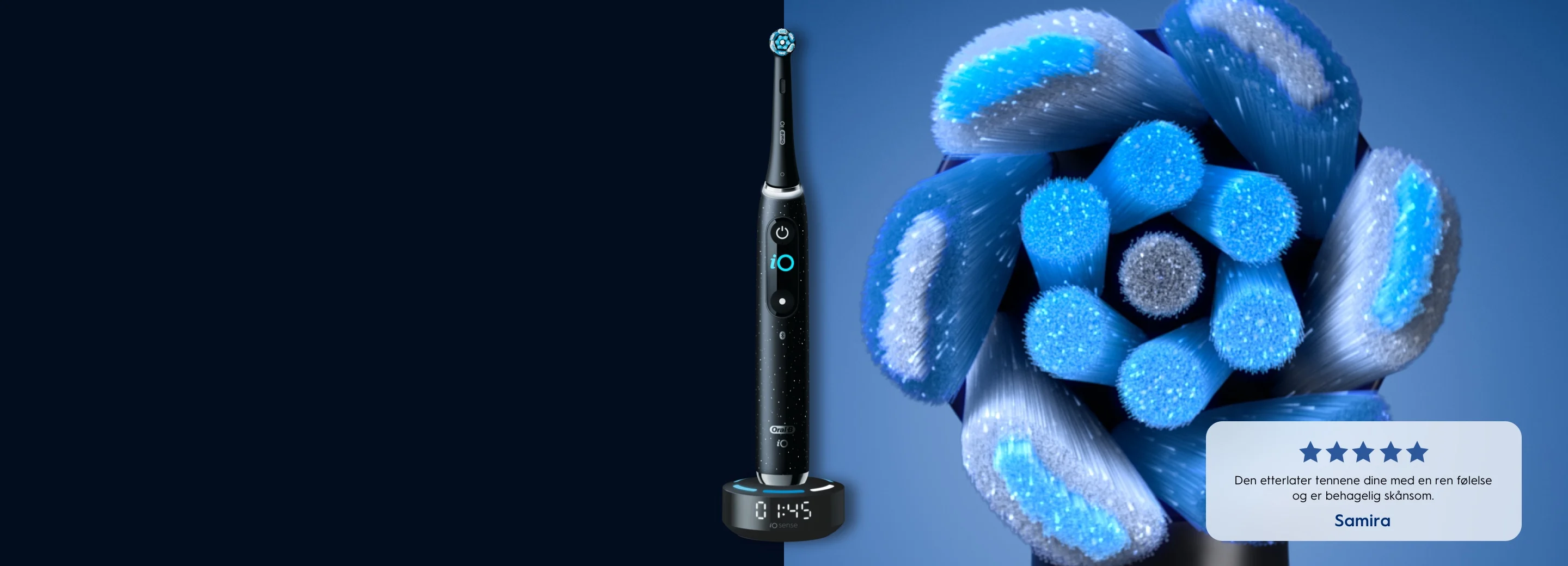 Din perfekte rengjøring begynner med Oral-B