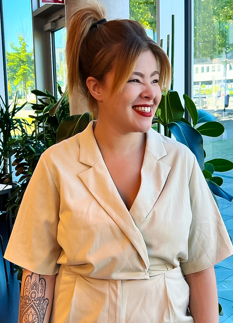 Portrait of 
      Amy
      Adinnu
      