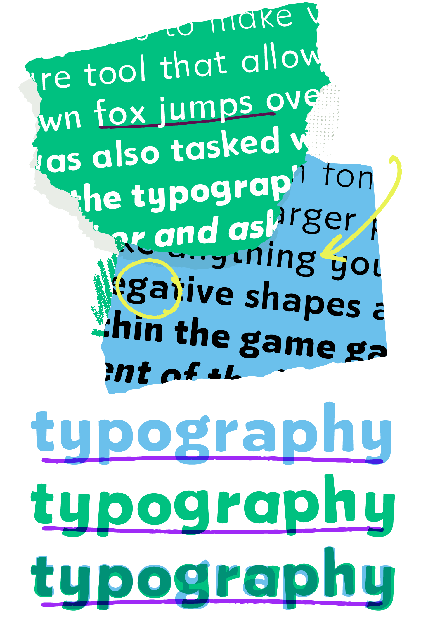 <b class="accent">FIG. 12 — </b> Top (green): Chia Wonk compared to (blue) Chia Legibility, with its double-story “g” and “a” drawings. Bottom: Overlays comparing Chia Wonk and Chia Legibility.