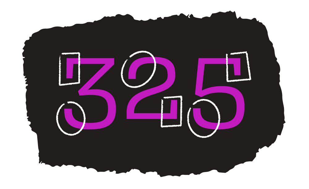 Bezzia’s number drawings have a nice mix of sharp ‘beak’ terminations, and round ‘hook’ terminations, representing the mixture of round and sharp details throughout the design.