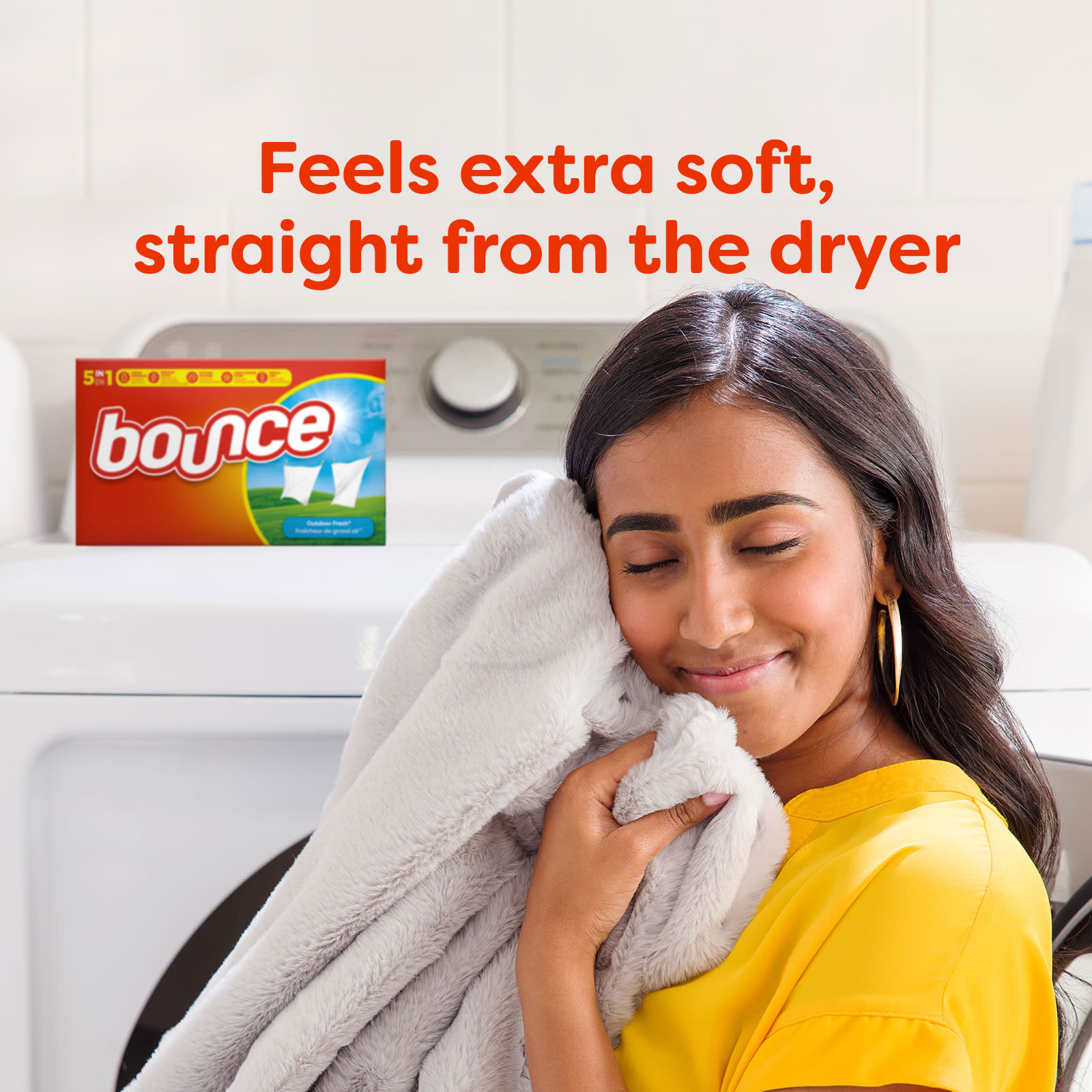 Bounce Fabric Softener Dryer Sheets with Febreze Freshness, Sport