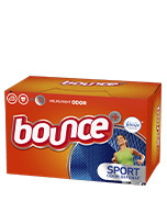 Bounce® Sport™ Fabric Softener Dryer Sheets