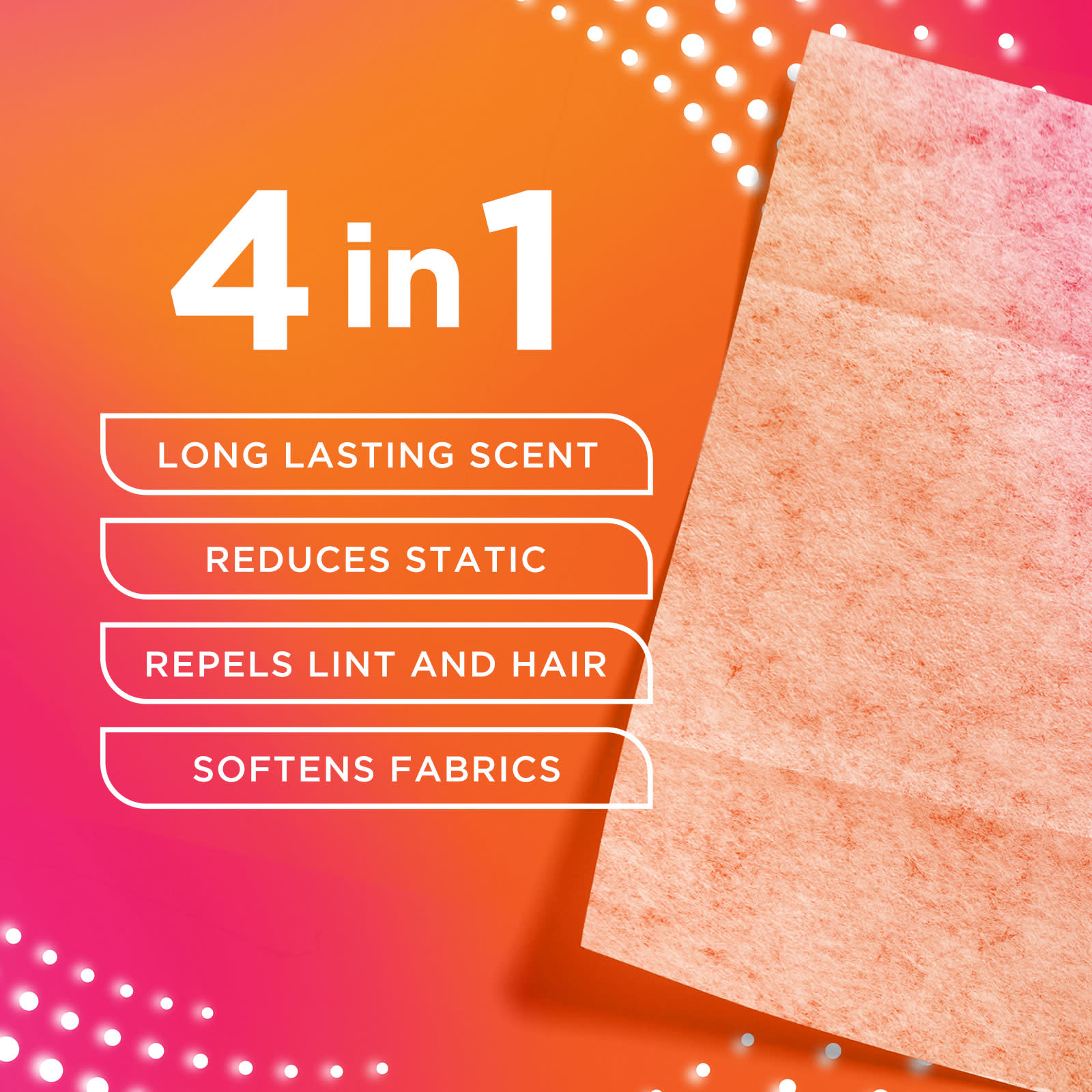 PDP - Bounce Intense Vibrant Bloom Dryer Sheets - SI2