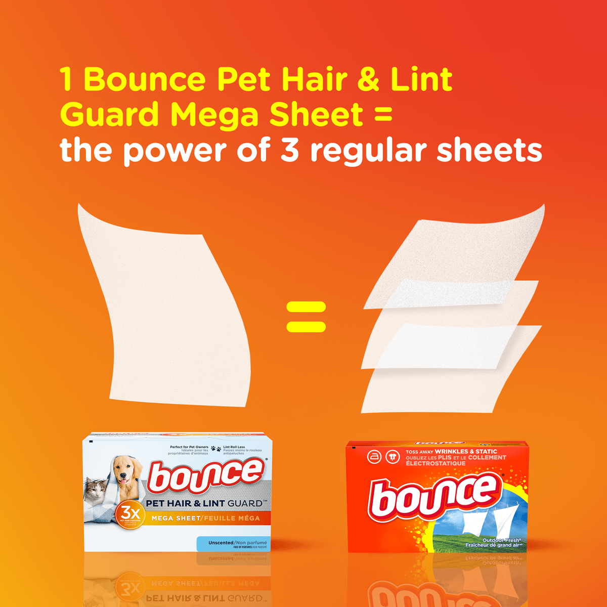 bounce pet unscented