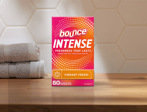 PDP - Bounce Intense Vibrant Bloom Dryer Sheets CARD img