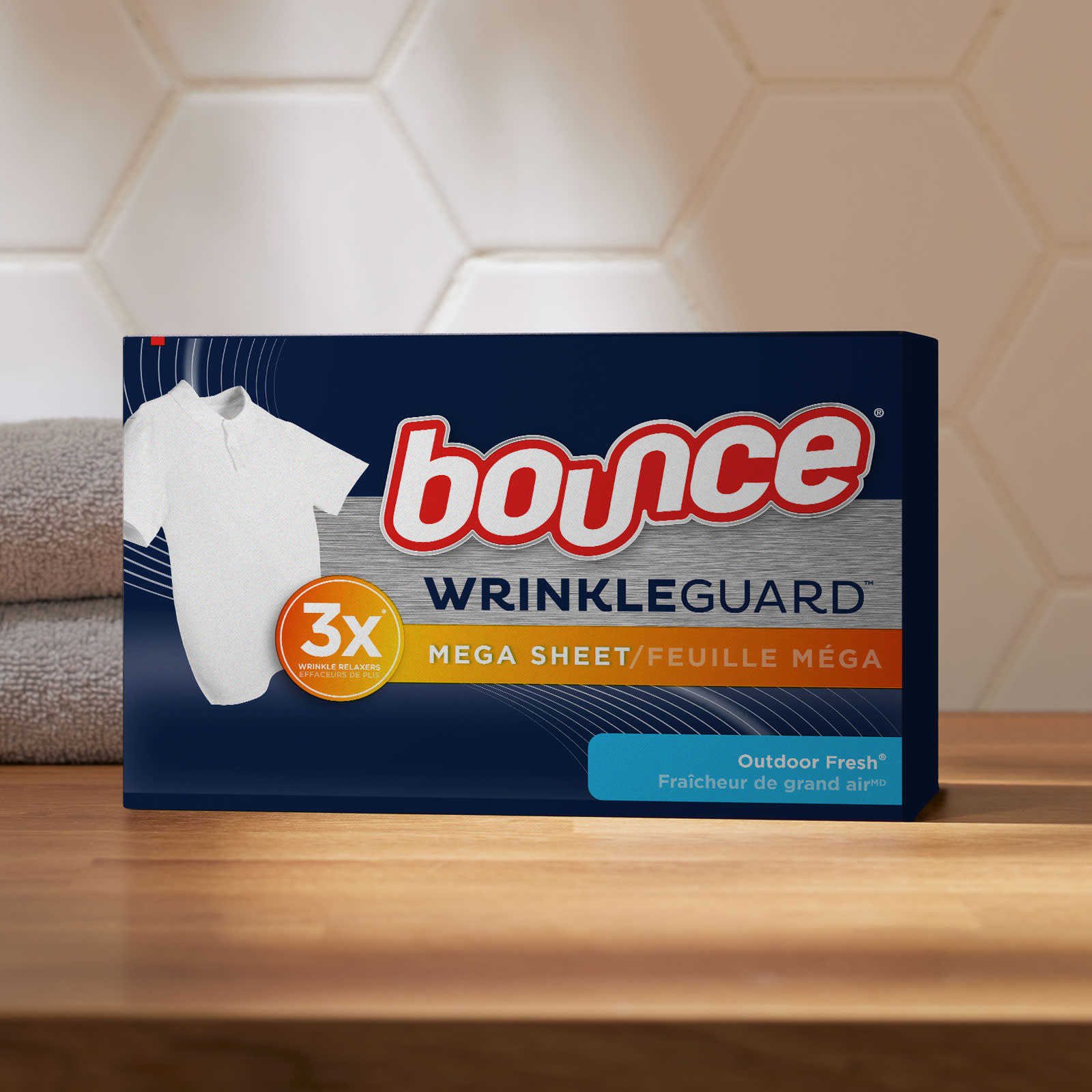 Bounce® WrinkleGuard Outdoor Fresh Mega Sheets