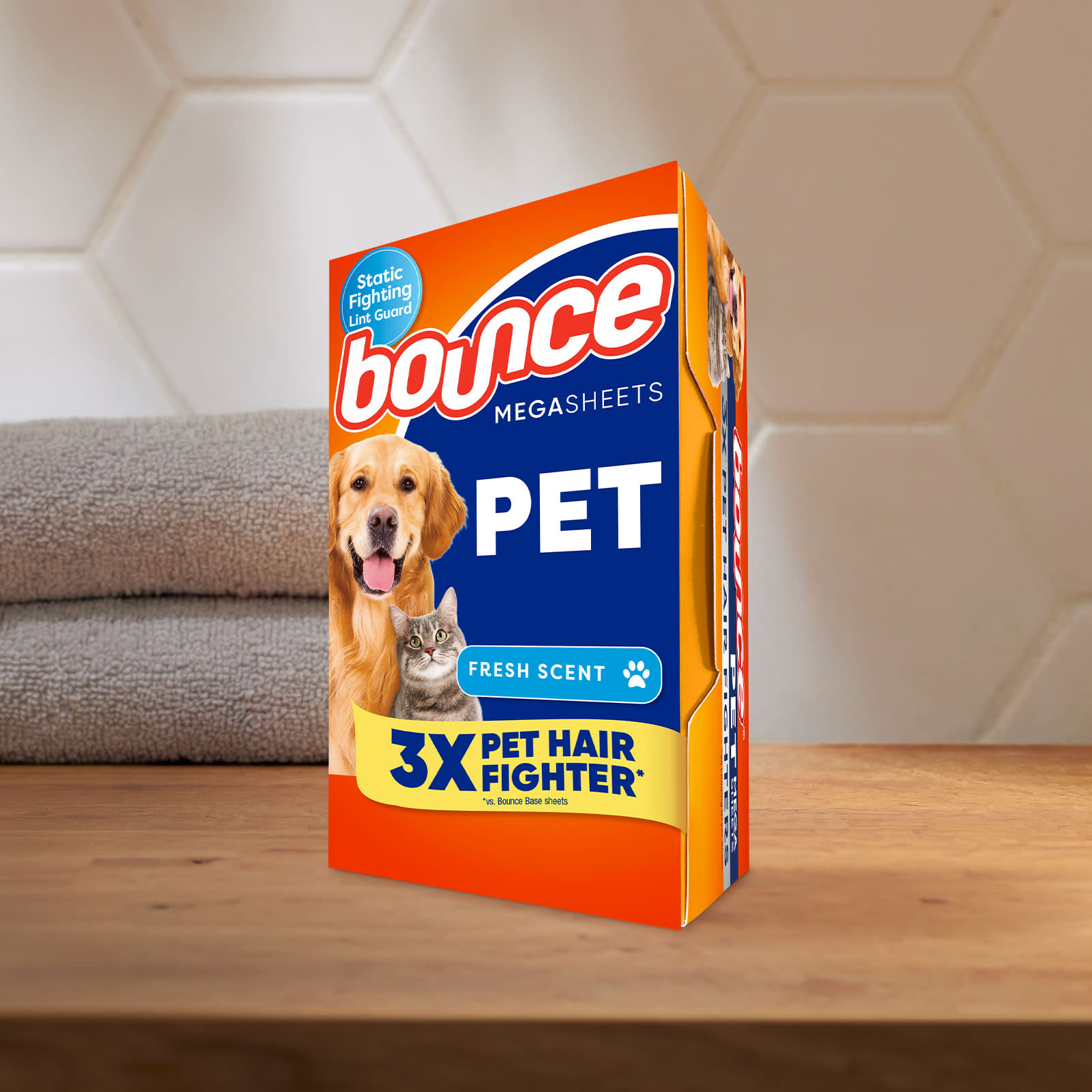 Bounce® Pet Hair and Lint Guard Mega Sheets