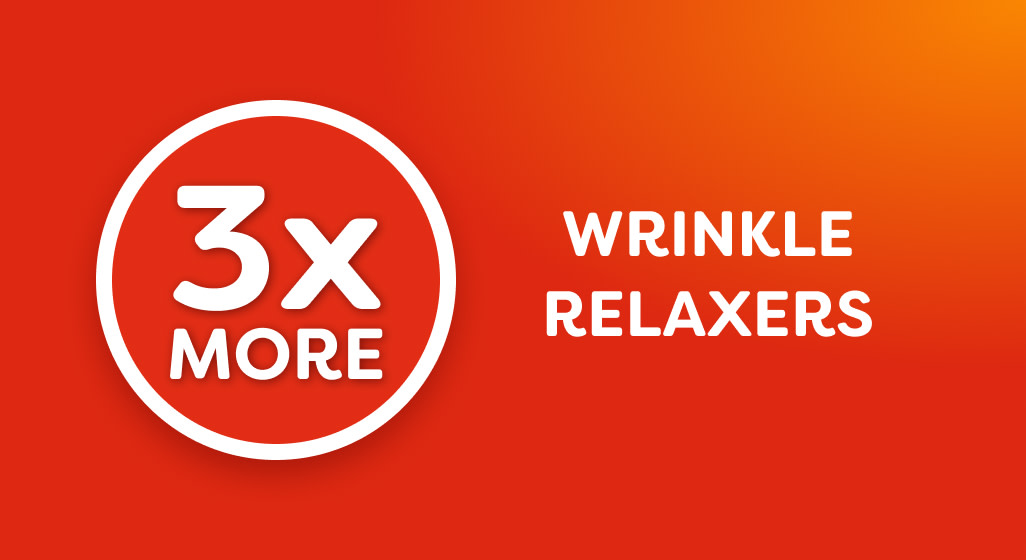 3X Wrinkle Relaxers
