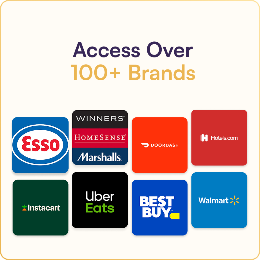 Unlock access to over 100 brands.