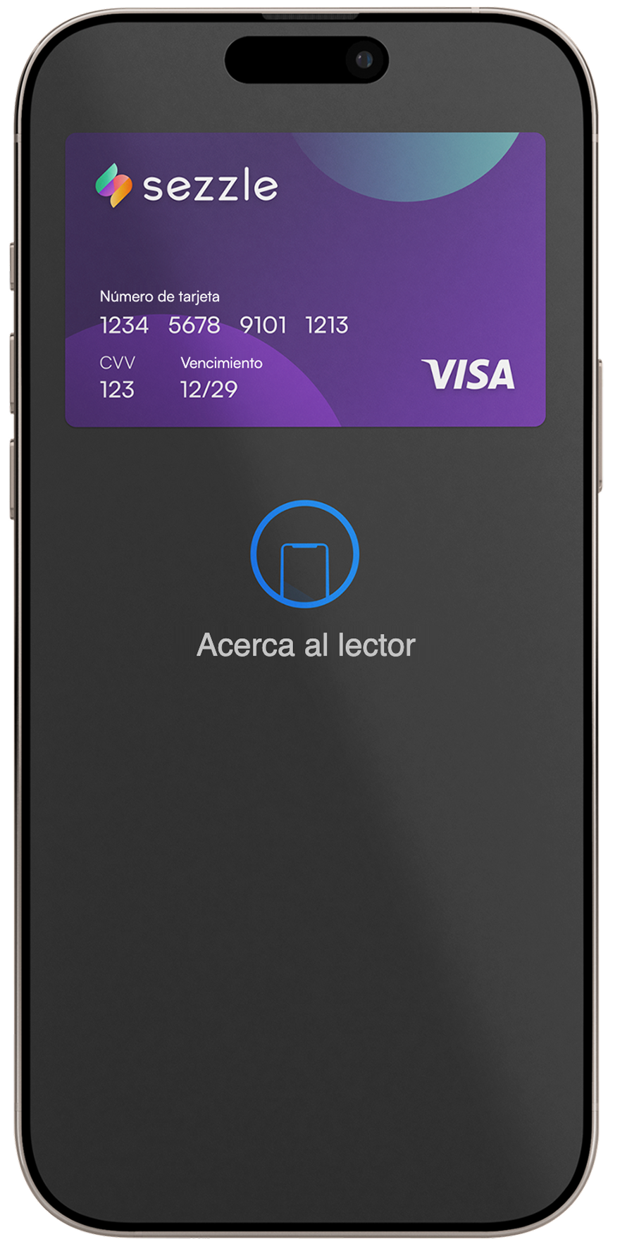 Sezzle Virtual Card with tap-to-pay
