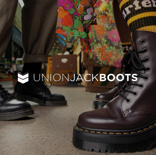 Union Jack Boots