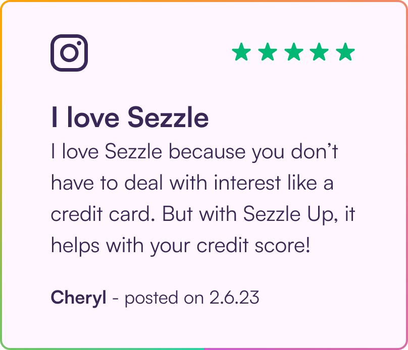 Use Sezzle to Buy Now Pay Later. Find out how it works