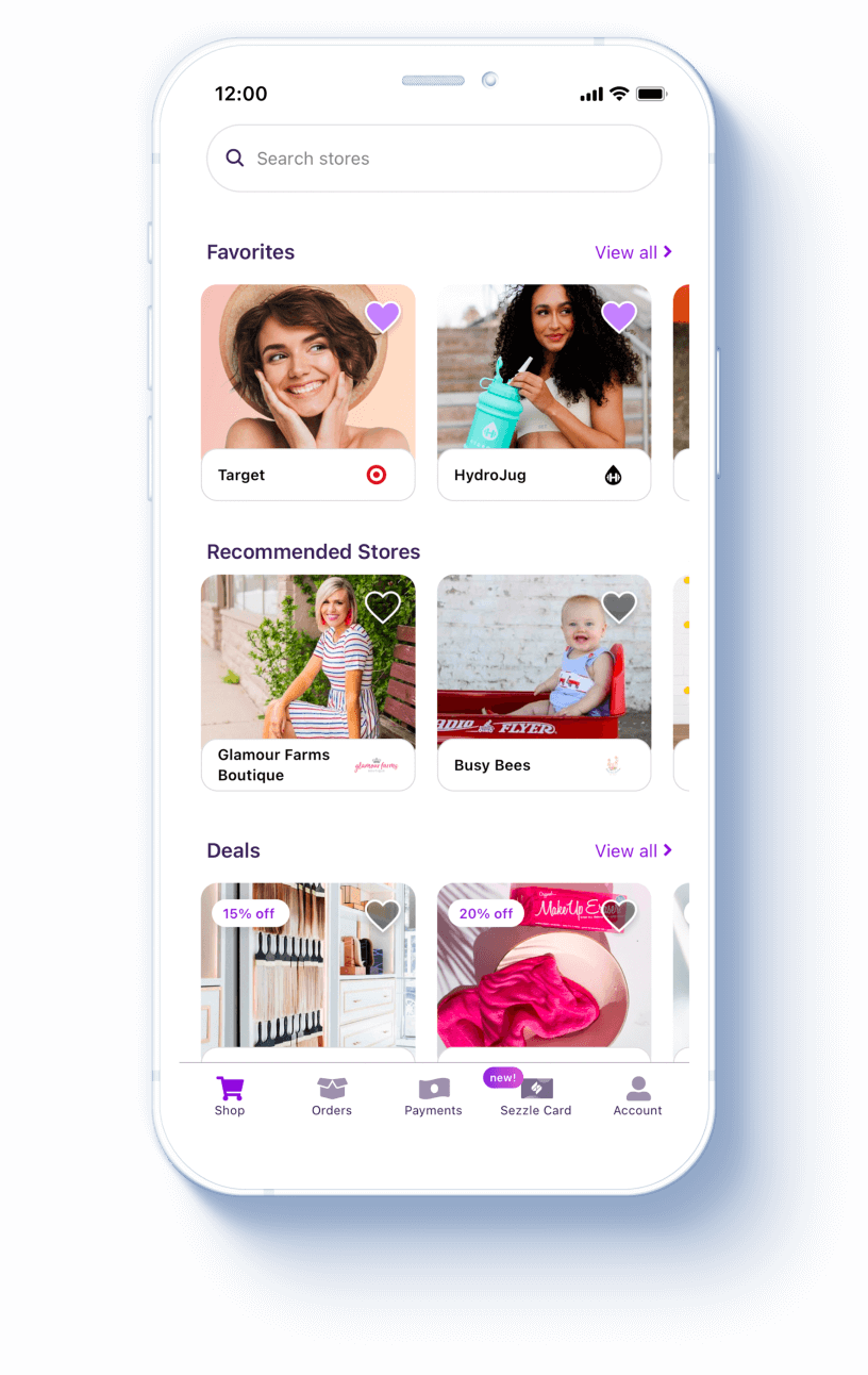 Sezzle Buy Now Pay Later App