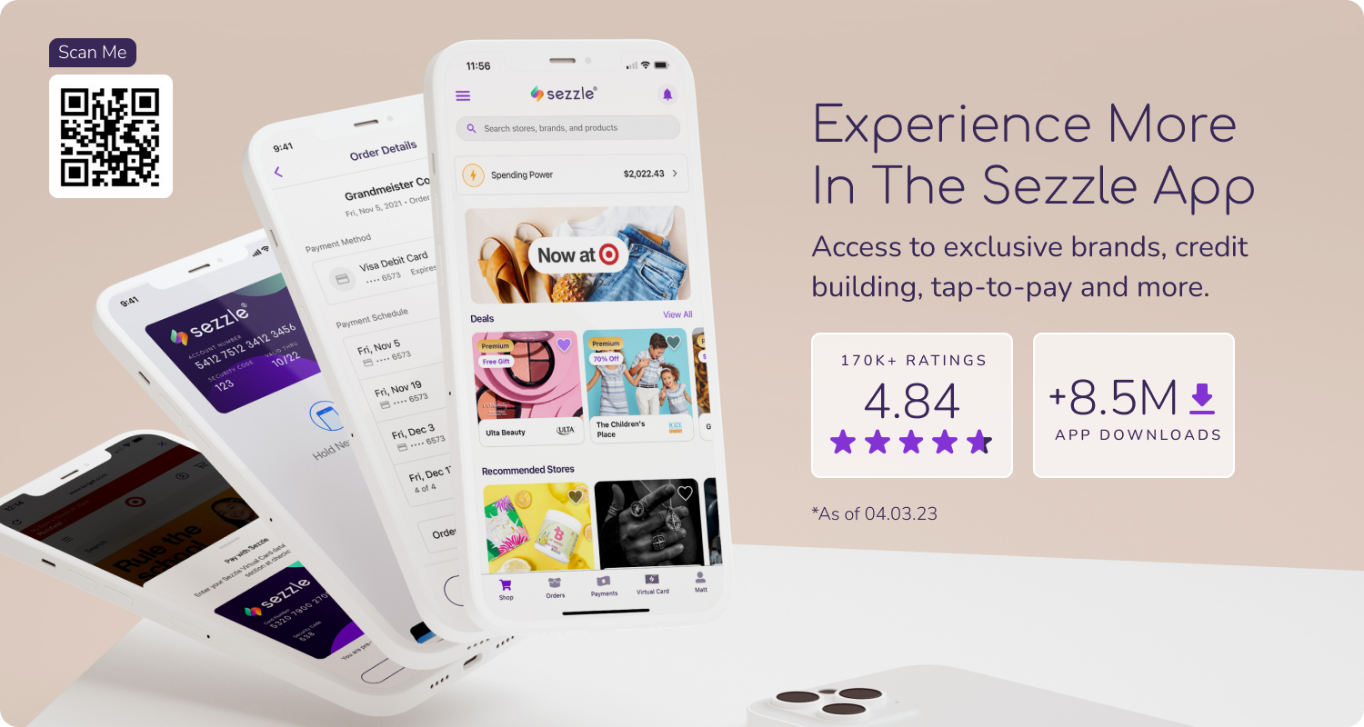 Buy Now Pay Later with Sezzle