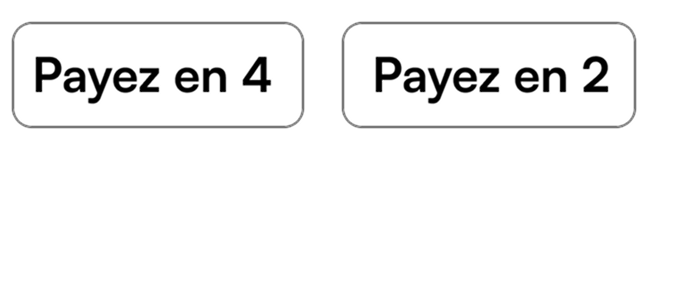 Pay in 4. Pay in 5. Pay in 2. Pay Monthly.