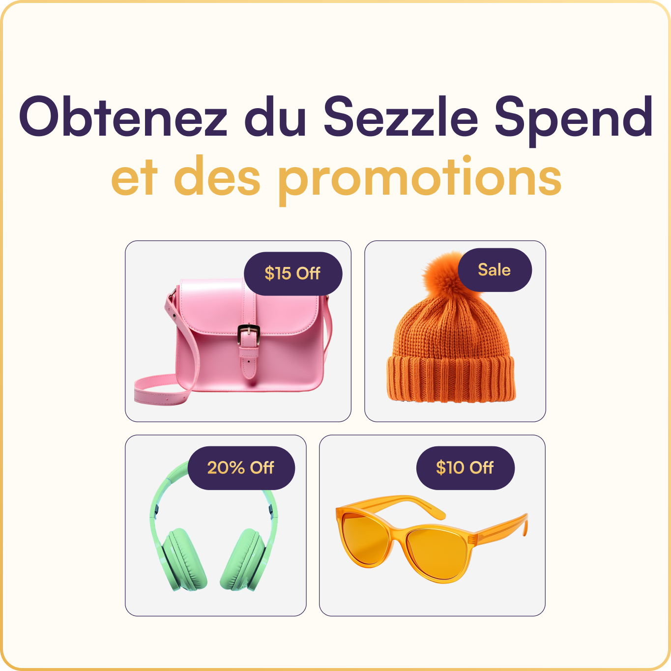 Get up to 4% back in Sezzle Spend when you Pay in Full.