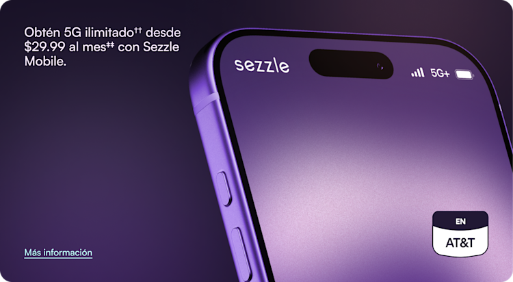 Sezzle Mobile: unlimited 5G on AT&T starting at $29.99 a month