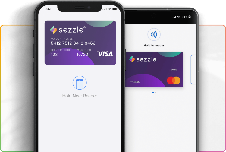 Sezzle Virtual Card showing in Apple Pay and Google Pay Wallets