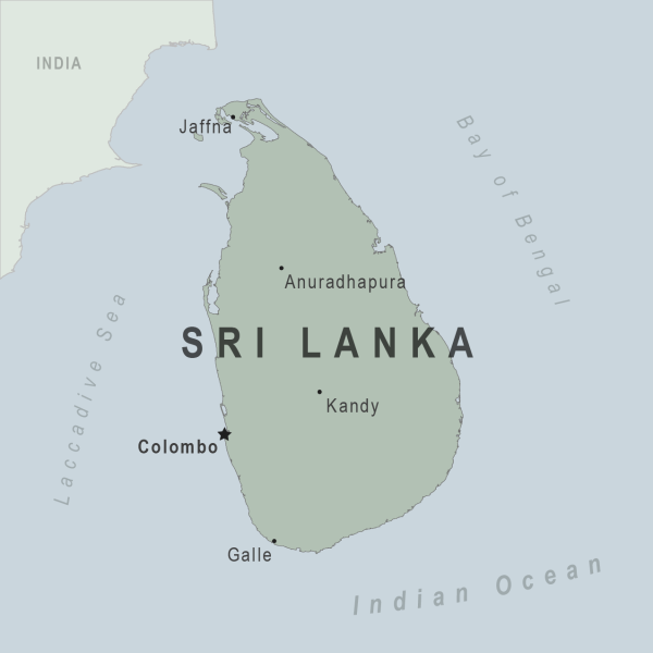 Sri Lanka Map