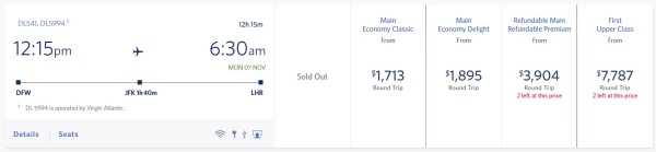 Departing Flight fares