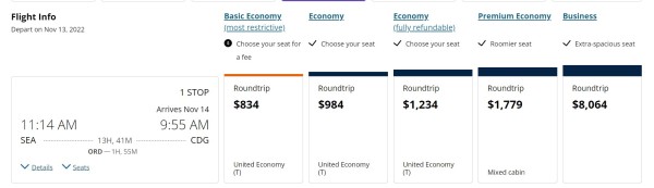 Sea - Par pricing