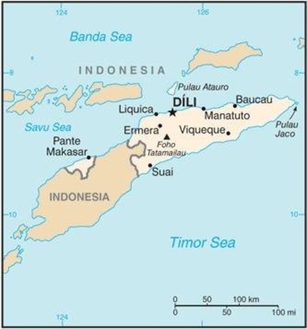 Timor-leste Map