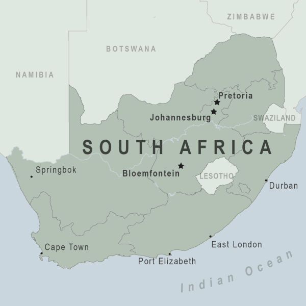 South Africa Map