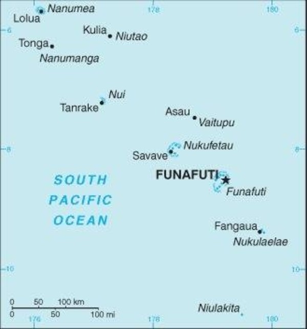 Tuvalu Map