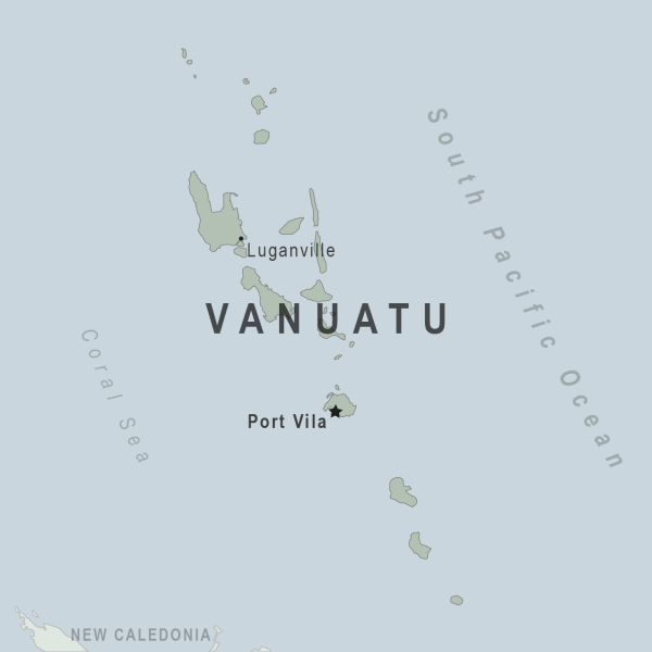 Vanuatu Map