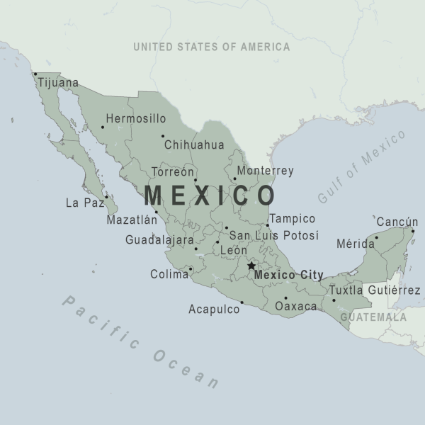 Mexico Map