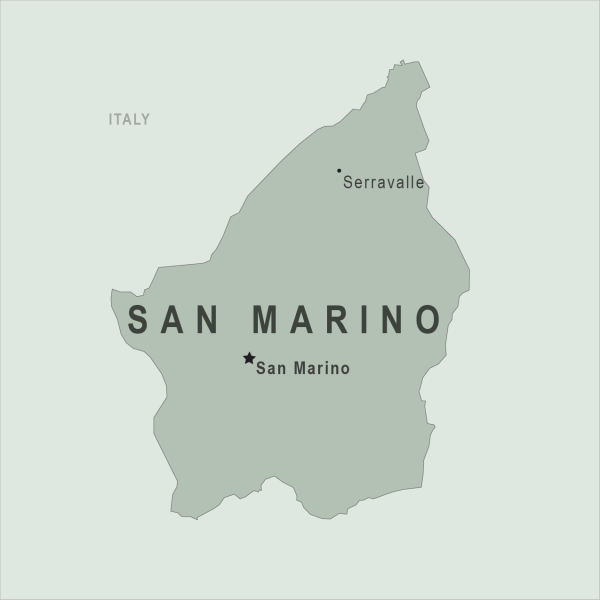 San Marino Map