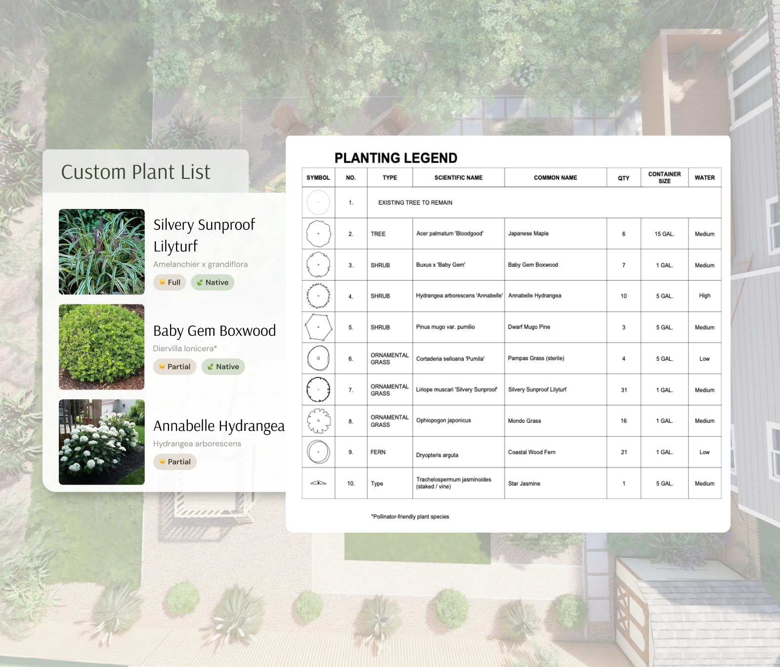 Essential Backyard Landscape Design Package | Yardzen