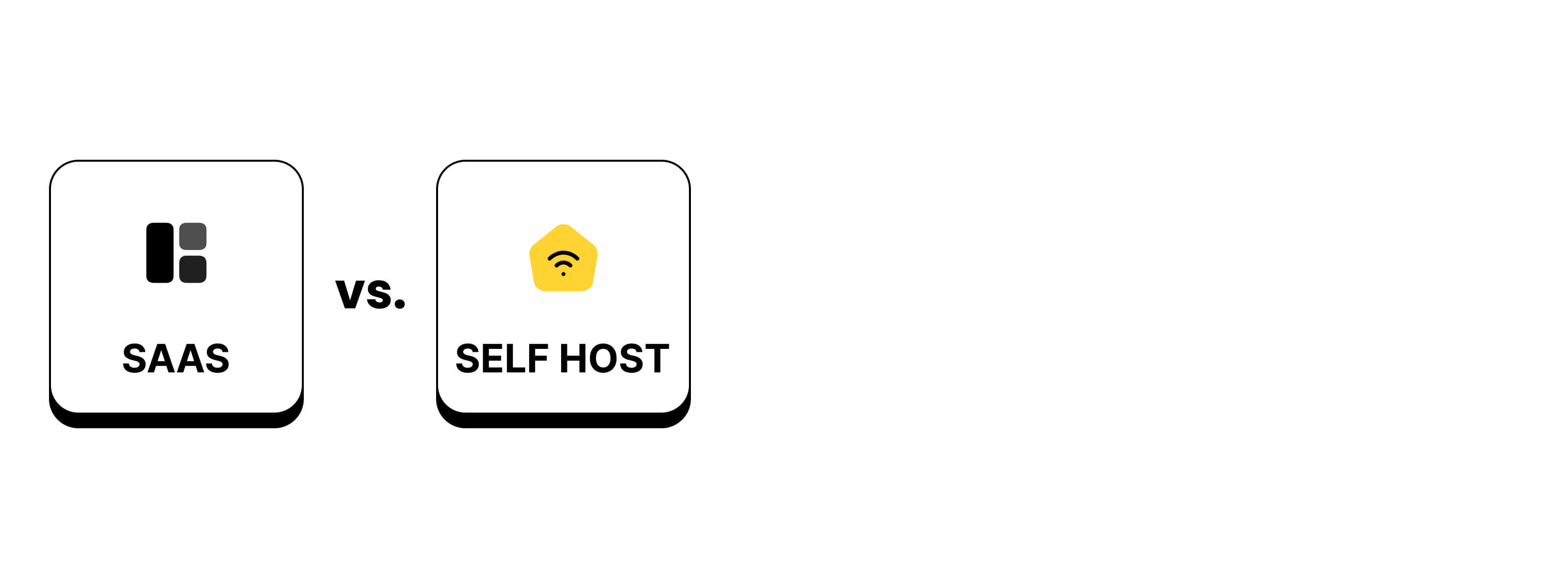 SaaS vs Self Host cover