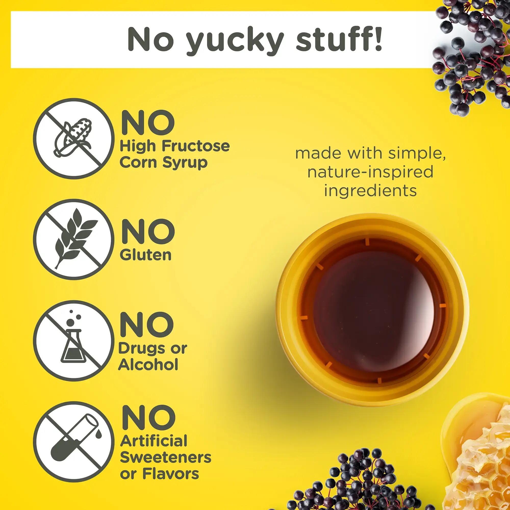 No Yucky stuff
