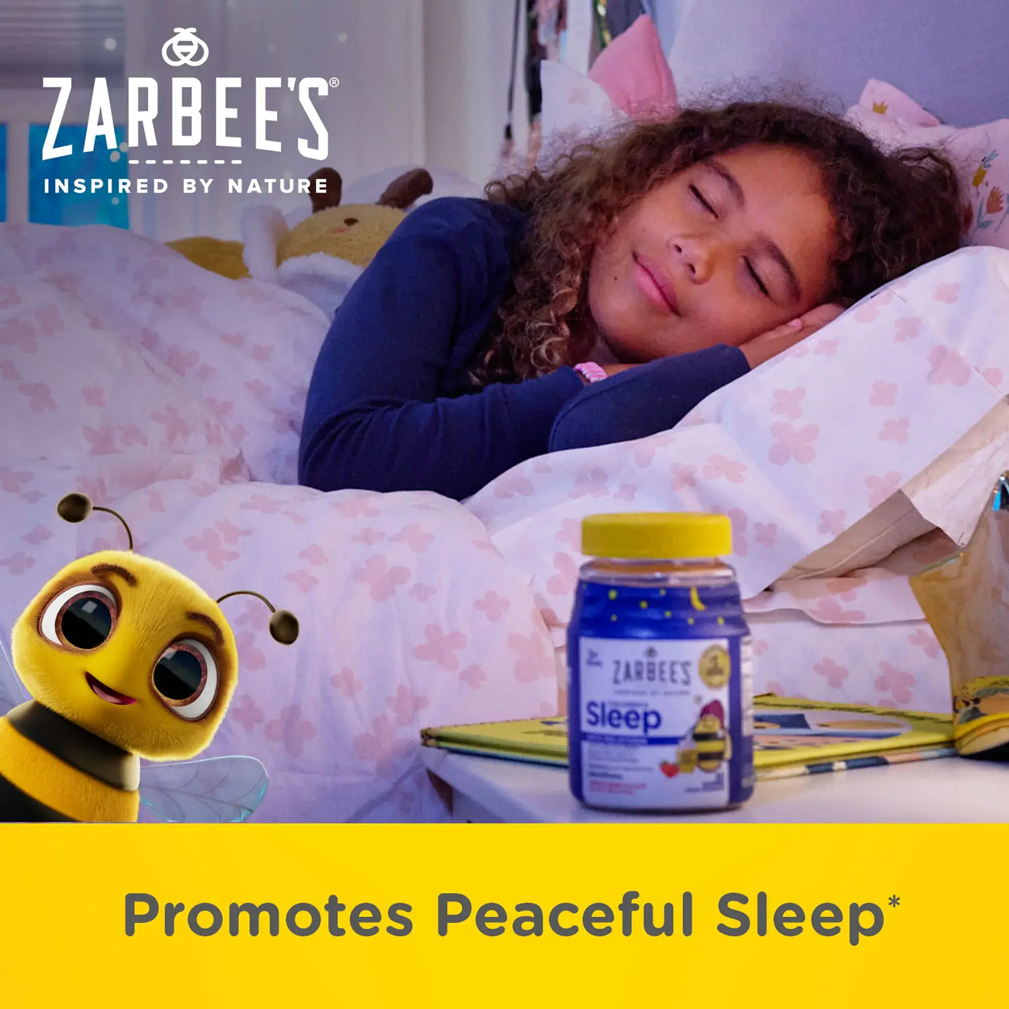 Promotes peaceful sleep to your little bee.