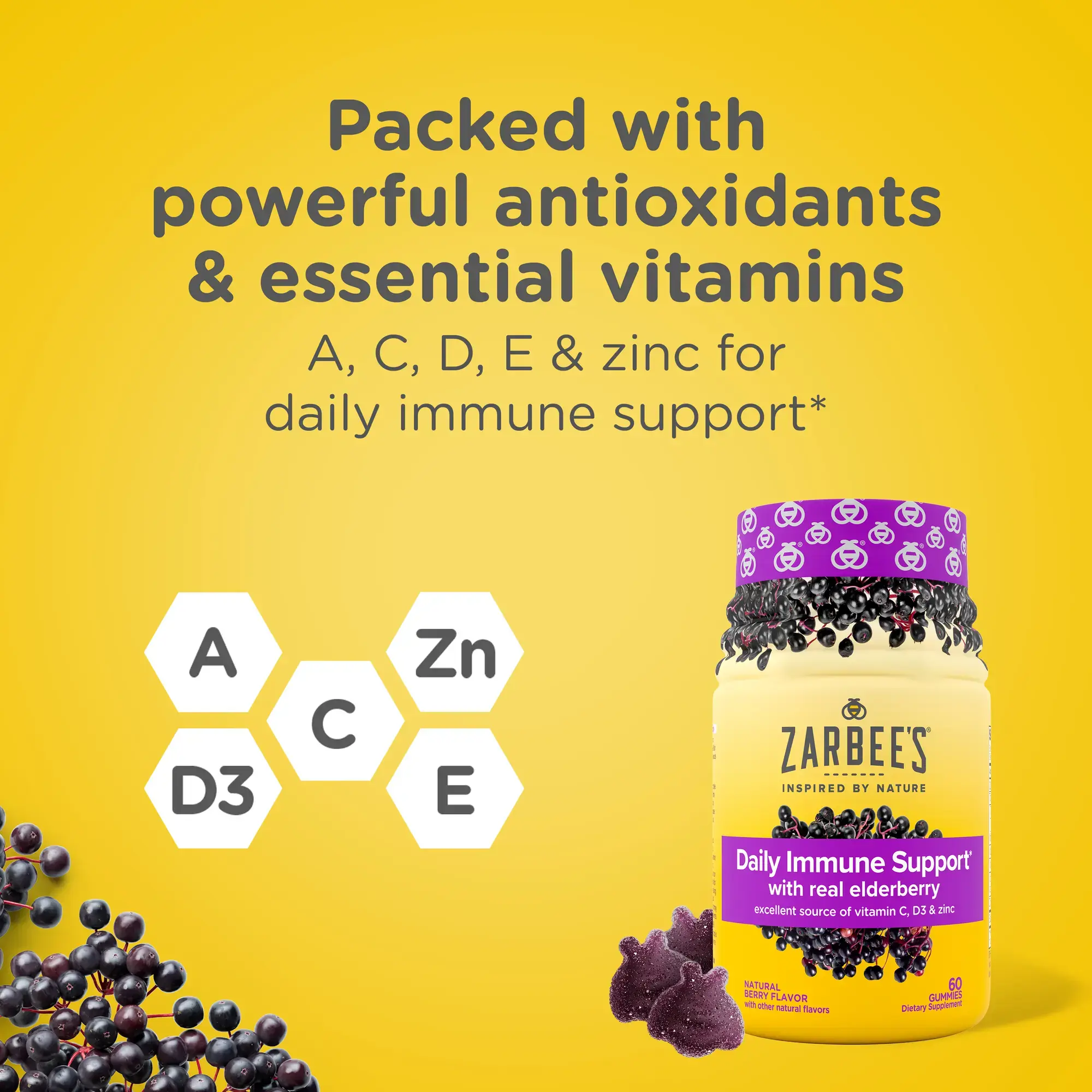 Elderberry Immune Support Gummy